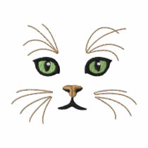 Cat Eyes embroidered shirts