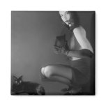 Cat Eyes Magnet Square