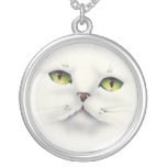 cat face custom necklace
