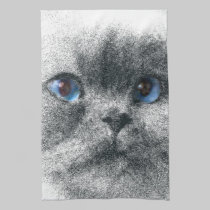 Cat Face Kitchen Towel kitchen towels