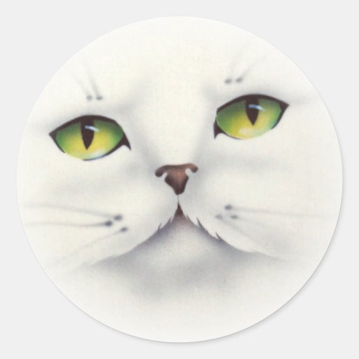 cat face stickers