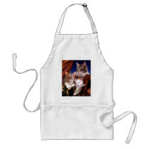 Cat Family aprons by mehess Cat Family aprons