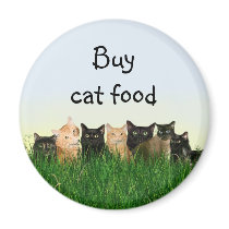 Cat family magnets