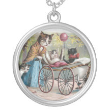 Cat Family Outing Custom Jewelry
