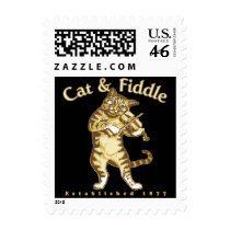 Cat & Fiddle Stamp