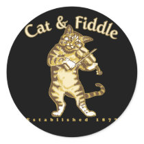 Cat & Fiddle stickers