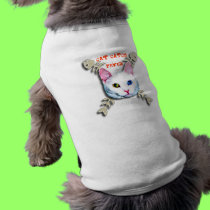 Cat & Fish Bones #2 pet clothing pet clothing