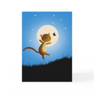 cat dreams card