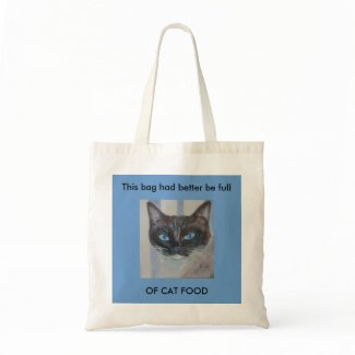 Cat food bag bag