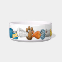 Cat food bowl pet bowls
