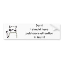 Cat Ghost Avatar bumper stickers