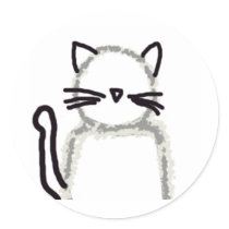 Cat Ghost Avatar stickers