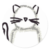 Cat Ghost Avatar stickers