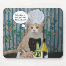 Cat Gourmet Mouse Pads