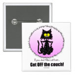 Cat Hair...Gifts for Cat Lovers Pin