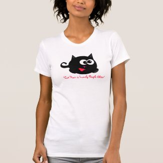 Cat Hair is Lonely People Glitter Shirt