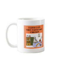 cat hater design coffee mug