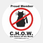 Cat hater logo stickers Cat hater logo stickers
