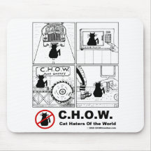 Cat hater mousepad