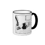 Cat haters mug - football design Cat haters mug - football design