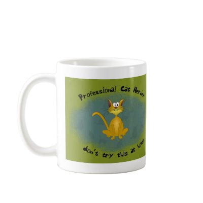 Cat Herder Funny Mug