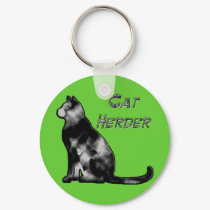 Cat Herder keychains
