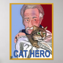'Cat Hero' Poster
