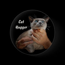 Cat Hugger buttons