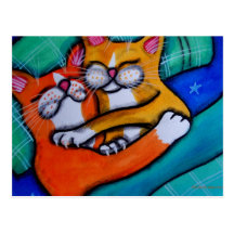 Cat Hugs Postcards