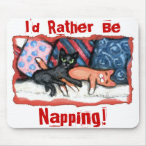 Cat Humor Mousepad by jamiecreates1 Cat Humor Mousepad
