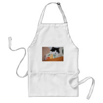 Cat in a Fruit Bowl Apron