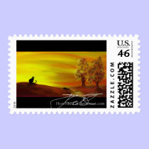 Cat in Autumn - Autumneve postage