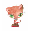 Cat in boots t-shirts by Elfain Cat in boots t-shirts