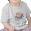 Cat in Coffee Baby T-shirt