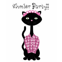 Cat in Pajamas t-shirts
