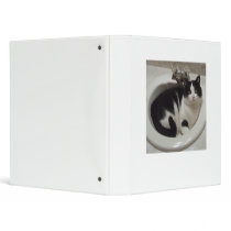 Cat in sink binder