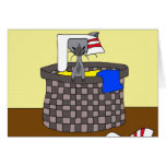 Cat in the Laundry (Meet the Mews) Cards