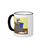 Cat in the Laundry (Meet the Mews) Mug