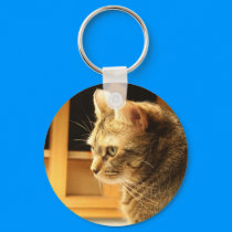 Cat in the light keychains by 2cutebuttons Cat in the light keychains