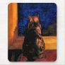 Cat in the Window Mousepads
