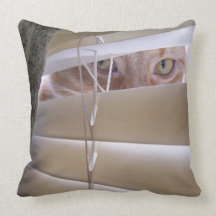 Cat in the Window Pillows