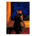 Cat in the Window print