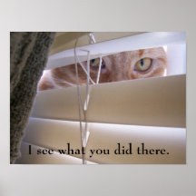 Cat in the Window Poster