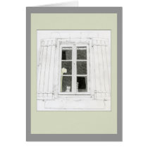 Cat in Window Card