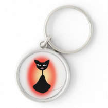cat keychain
