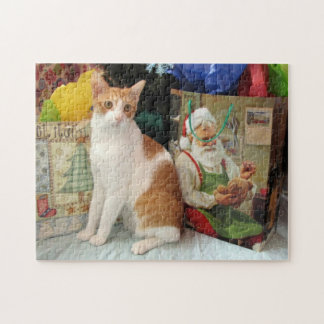 christmas cat puzzle