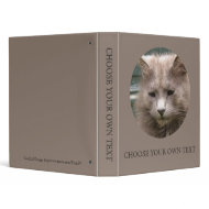 Cat 'Kyra' portrait binder