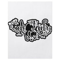 Cat Lady Black & White flyers