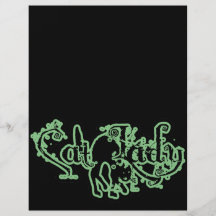 Cat Lady Green Flyer