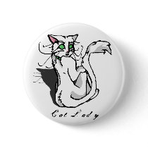 Cat Lady II Button